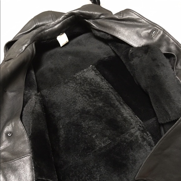 Gruppo shearling hooded coat - Picture 3 of 4